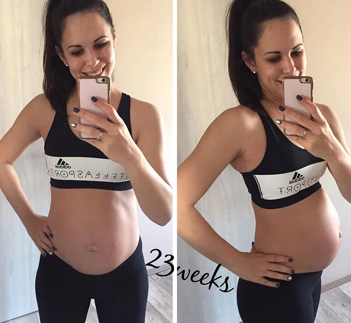 25 Madres comparten fotos realistas de sus barrigas y cuerpos de embarazada para luchar contra los estándares tóxicos