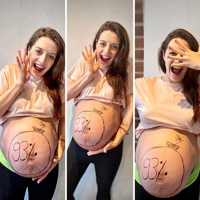 25 Madres comparten fotos realistas de sus barrigas y cuerpos de embarazada para luchar contra los estándares tóxicos