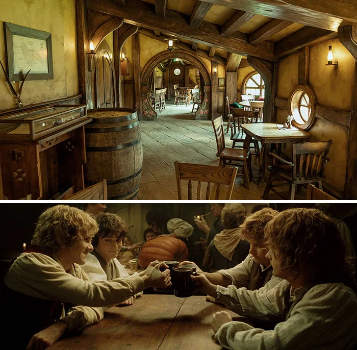 The Green Dragon - Hobbiton Movie Set