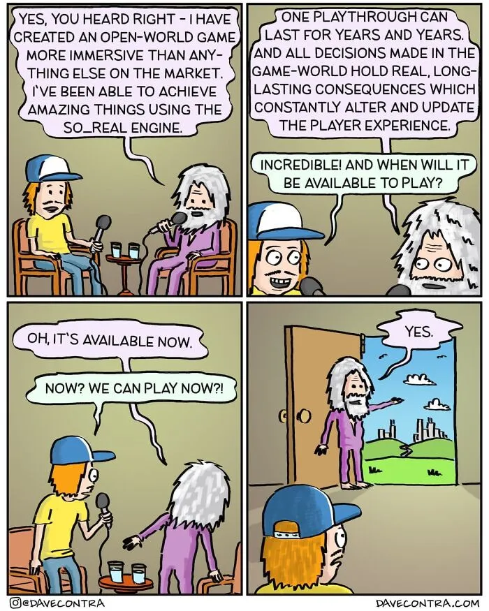 40 New Comics With Unexpectedly Dark Twists By Dave Contra