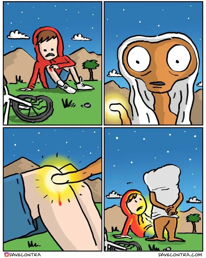 40 New Comics With Unexpectedly Dark Twists By Dave Contra