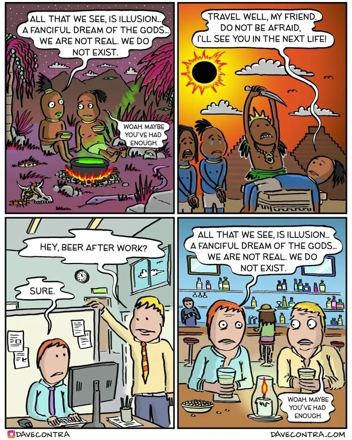 40 New Comics With Unexpectedly Dark Twists By Dave Contra