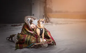 I Challenged Myself To Photograph Children With Their Dogs, And Here Are The Best 21 Photos