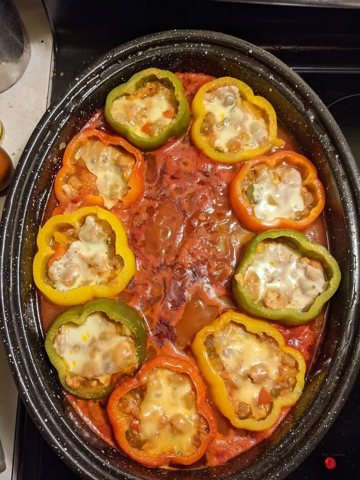 Stuffed Peppers Italian Nonna Style