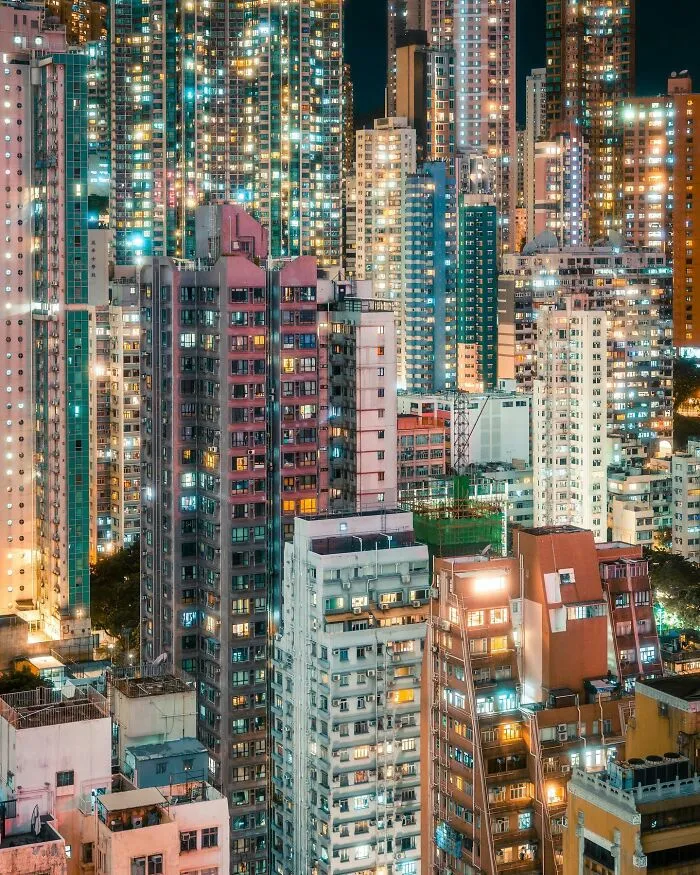 Este fotógrafo demuestra por qué Hong Kong es llamado “la jungla de cemento” (30 imágenes)