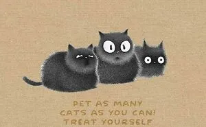 This Artist Makes Wholesome Illustrations About Cats, And Here Are His 60 Best Ones