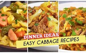 3 Super Delicious Cabbage Recipes | 3 Quick & Easy Fried Cabbage Dinners