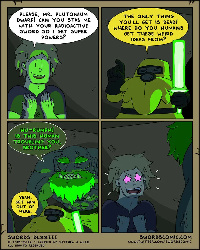 I Am A Comic Artist And Here Are My 17 Comics About Fantasy Creatures Including Dwarves