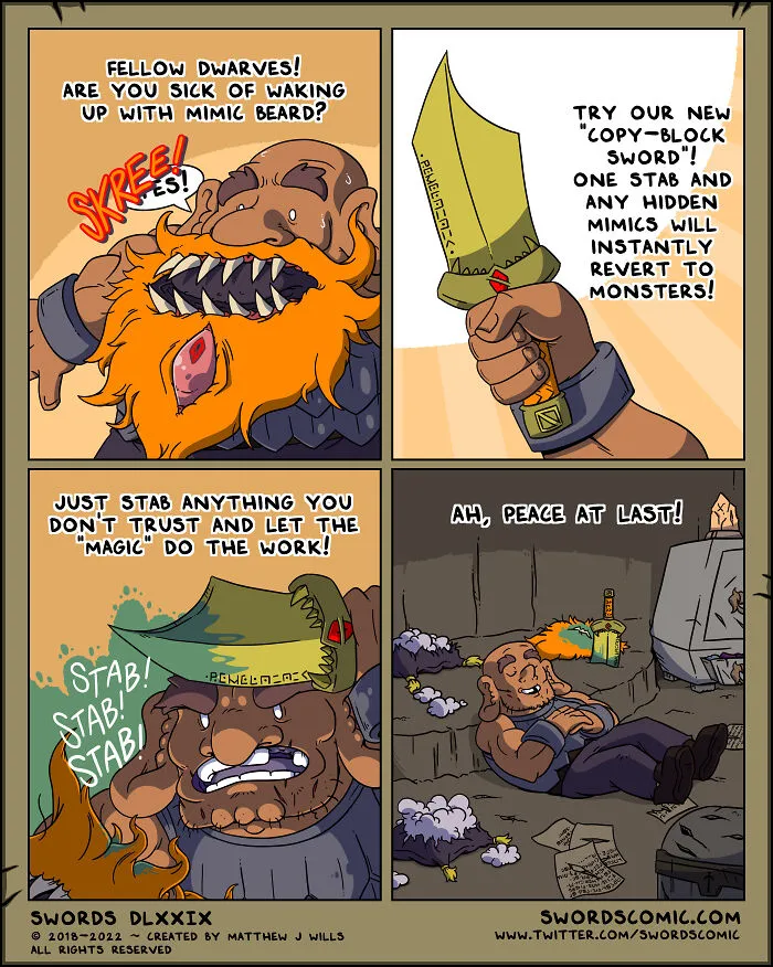 I Am A Comic Artist And Here Are My 17 Comics About Fantasy Creatures Including Dwarves