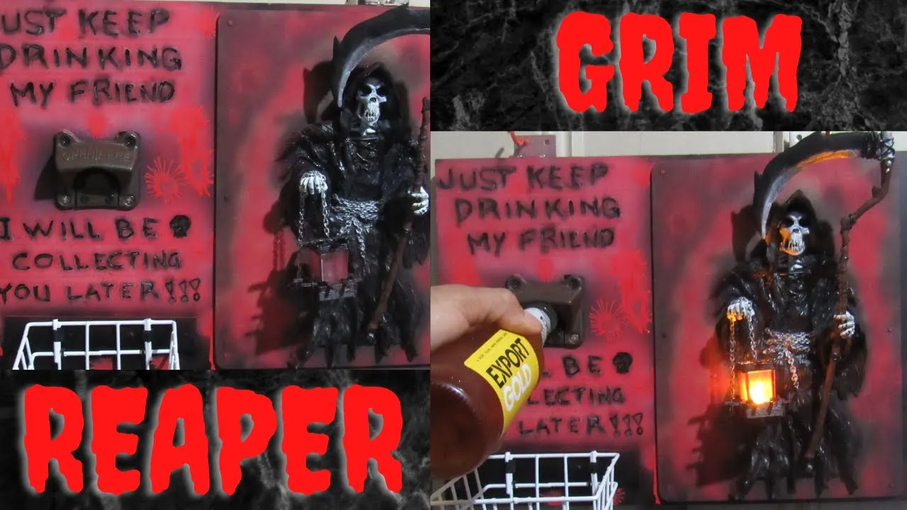 Grim Reaper Bottle Opener
