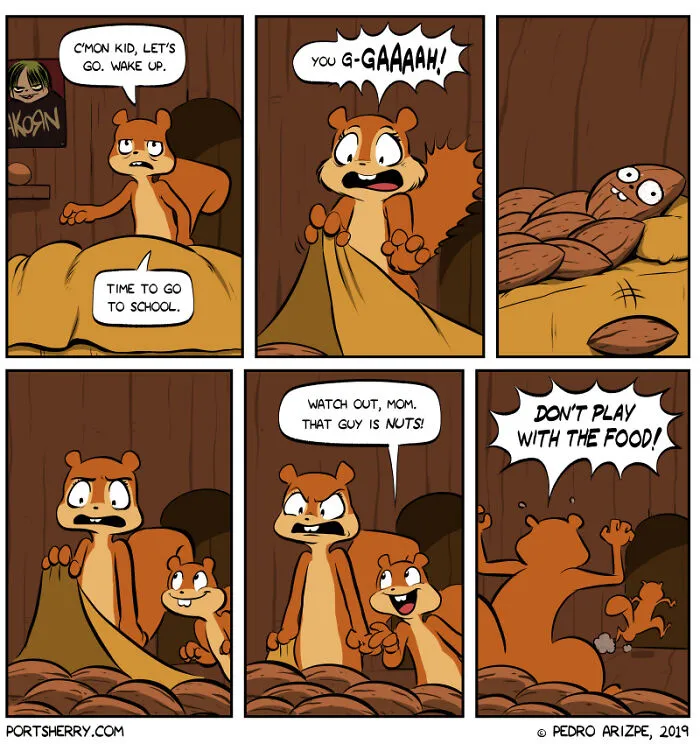40 Humorous Comics About Random Things Made By This Artist