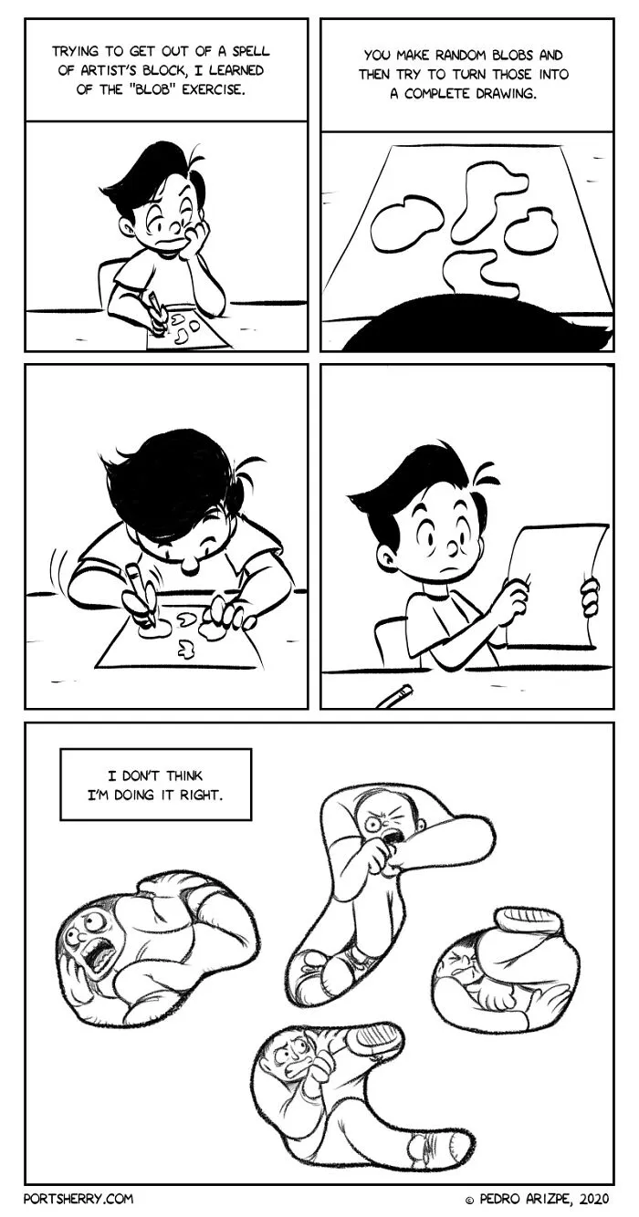 40 Humorous Comics About Random Things Made By This Artist