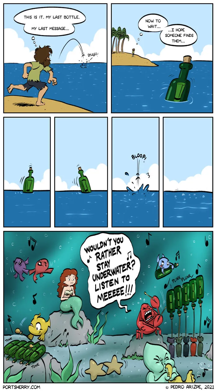 40 Humorous Comics About Random Things Made By This Artist