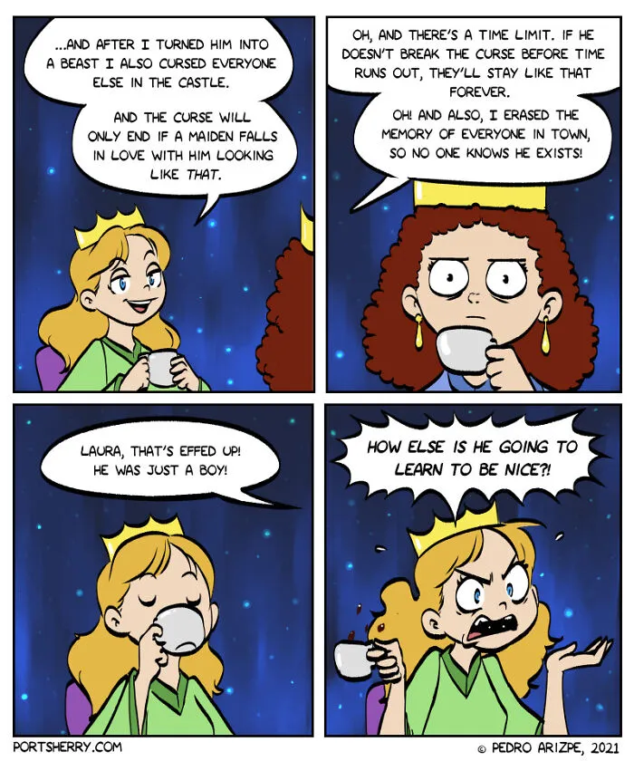 40 Humorous Comics About Random Things Made By This Artist