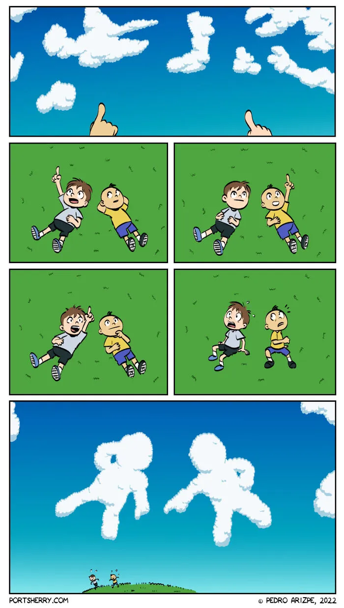 40 Humorous Comics About Random Things Made By This Artist