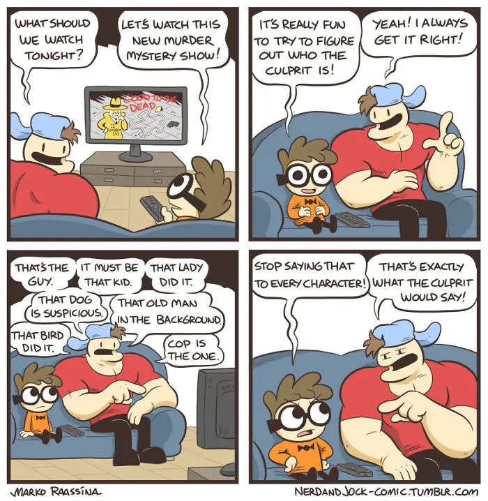 Here Are 30 Unexpectedly Brilliant Comics About An Unlikely Duo Of A Nerd And A Jock By This Artist