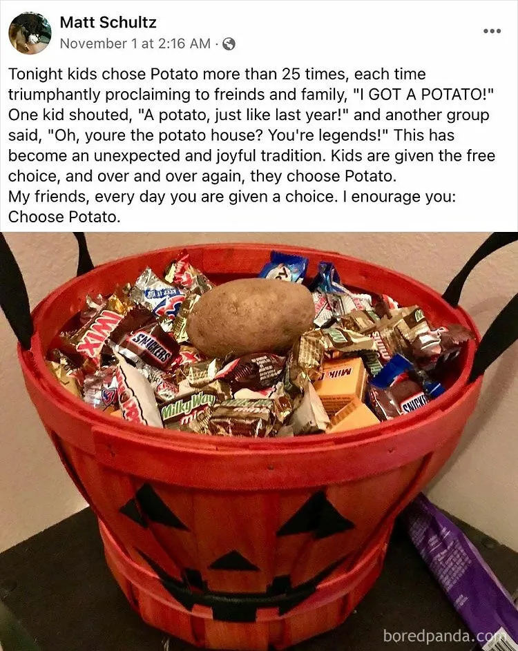 Halloween Potato!