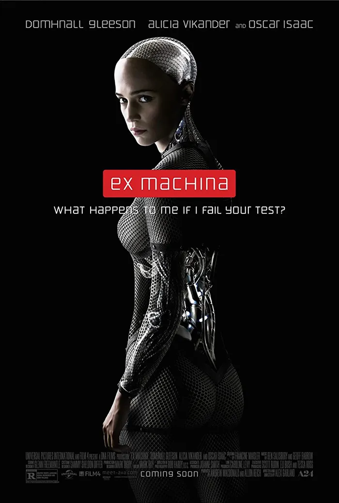 Movie poster for “ Ex Machina”