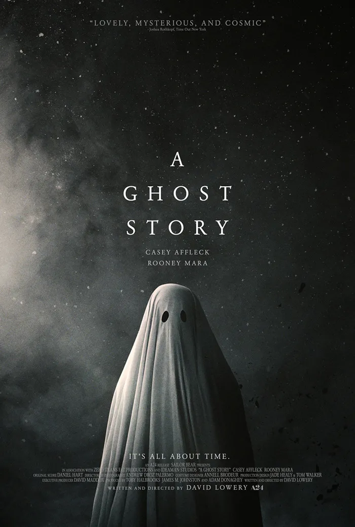 Movie poster for “ A Ghost Story”
