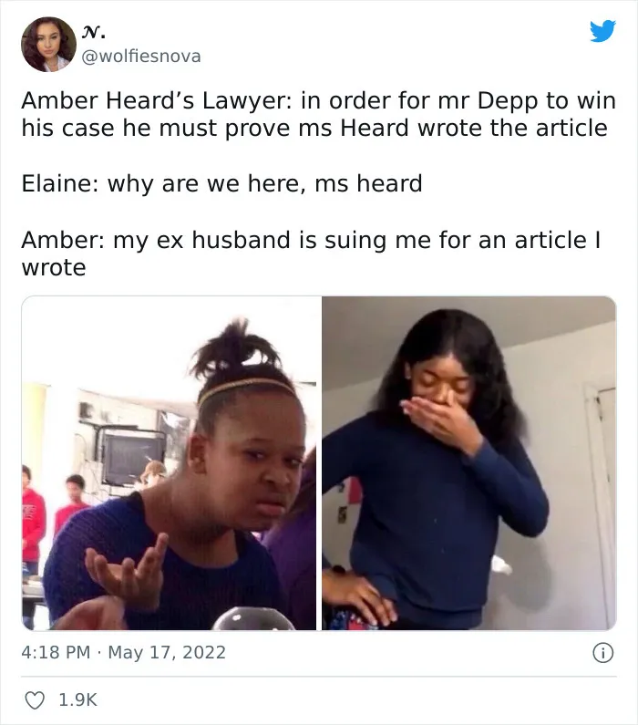 50 Spot-On Reactions To Amber Heard's Now-Finished Testimony
