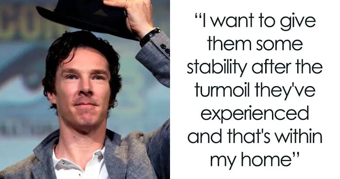 Benedict Cumberbatch Welcomes Ukrainian Family Into His Home In The Hopes To Bring Them Some Stability