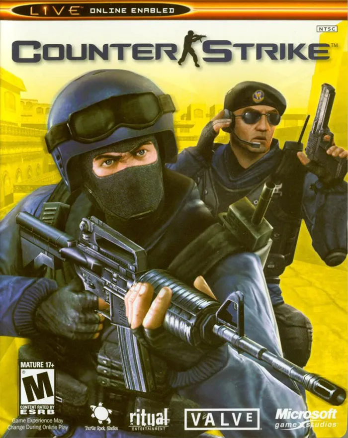 Poster of Counter-Strike video game 