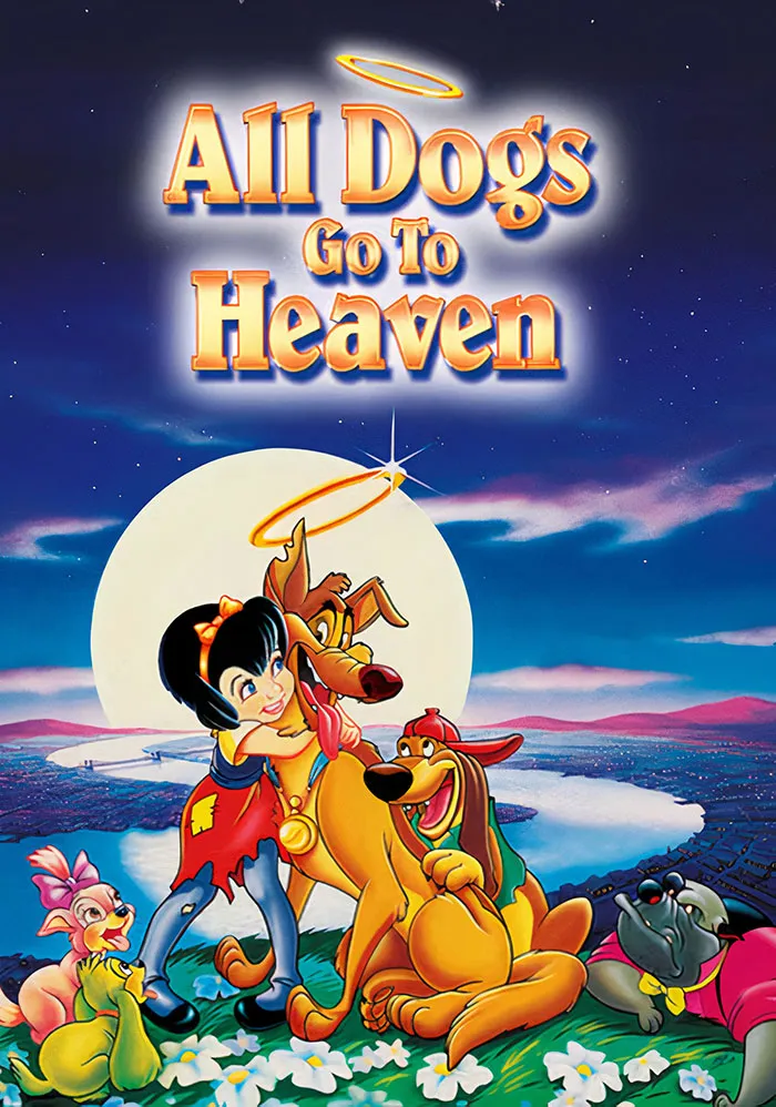 Poster of All Dogs Go To Heaven animated movie 
