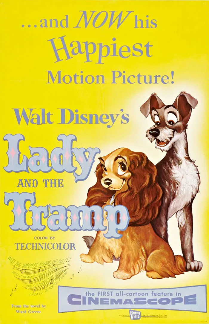 Poster of Lady And The Tramp animated movie 