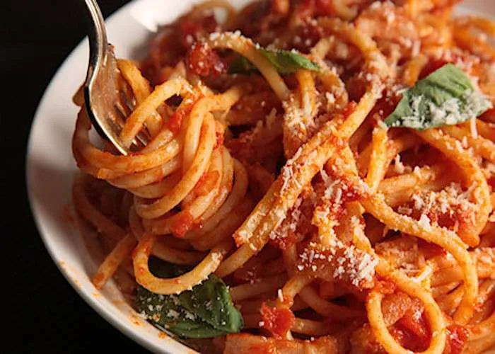 Italy. Pasta In Any Shape And Sauce.