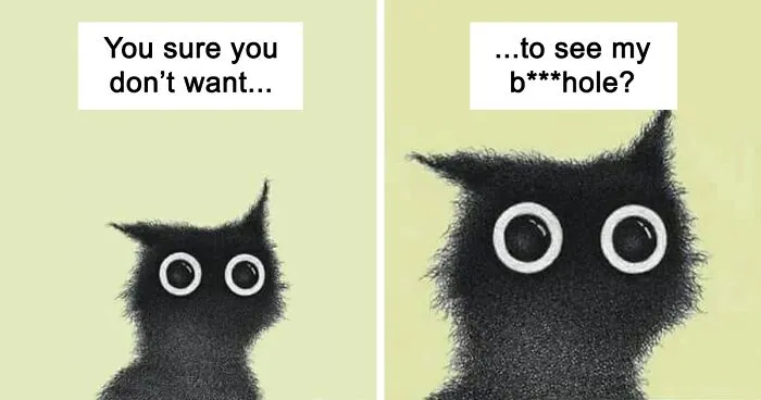 This Artist Makes Wholesome Illustrations About Cats, And Here Are His 60 Best Ones