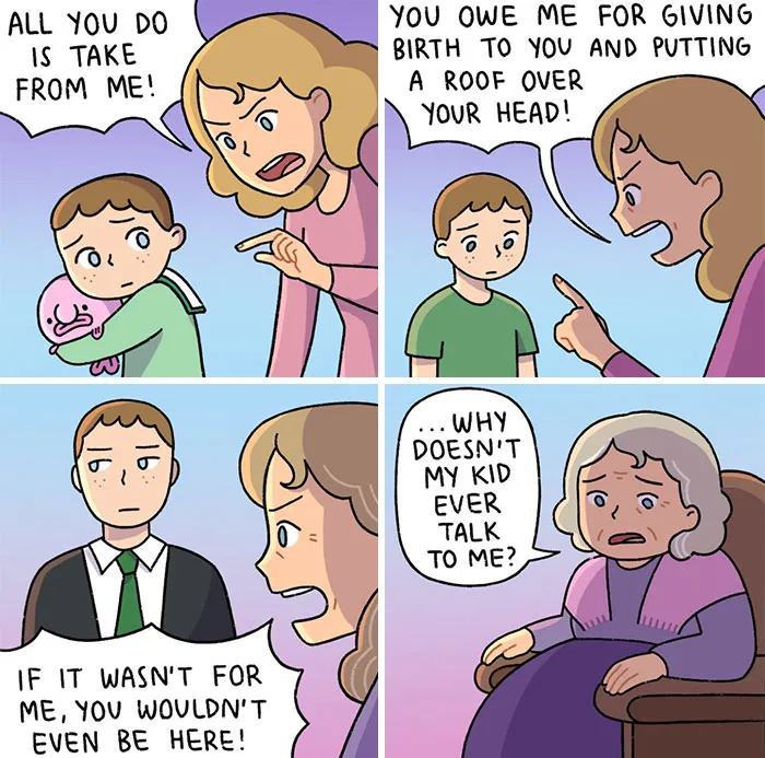 40 Of The Latest Comics That Capture The Whole Spectrum Of Modern Life Experiences Of Blobby And Friends