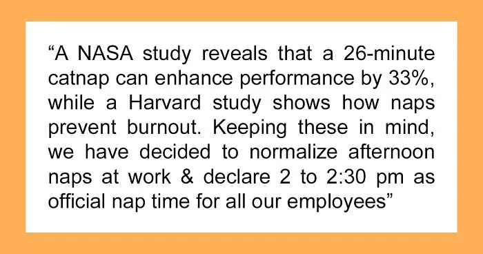 The Benefits Of Power Naps Are Being Embraced By This Company As They Implement Nap Policy For Their Employees