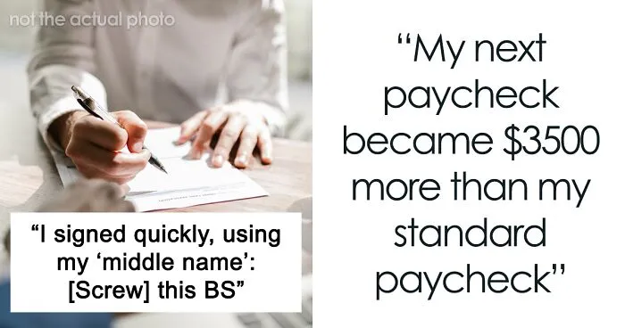 Boss Pressures Teacher To Sign Document That Decreases Their Pay, They Maliciously Comply And Get Themselves A $3,500 Raise Instead