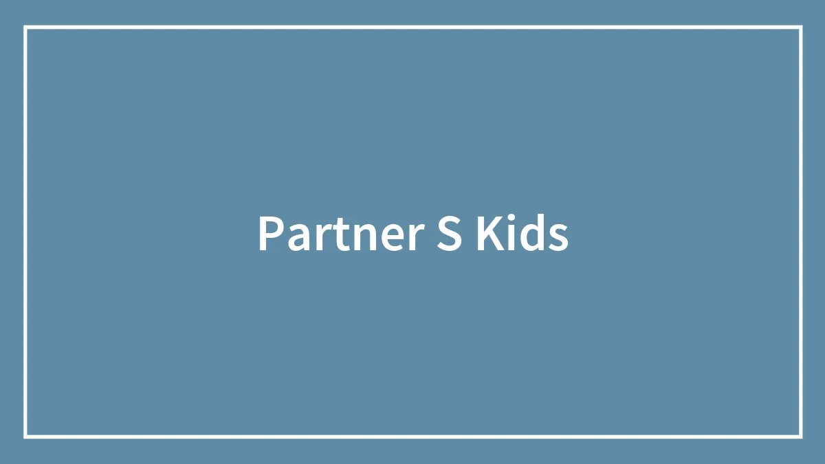 Partner S Kids
