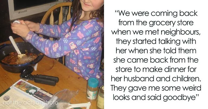 "I Haven't Been Able To Sleep Since Then": Neighbors Claim Dad’s Brainwashing His 5 Y.O. Daughter By Encouraging Her Wish To Be A Housewife