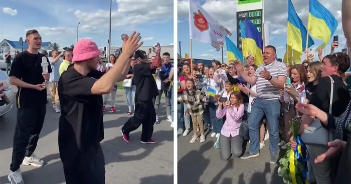 Eurovision 2022 Winners Sing At Polish Border Alongside Soldiers And Fans Alike