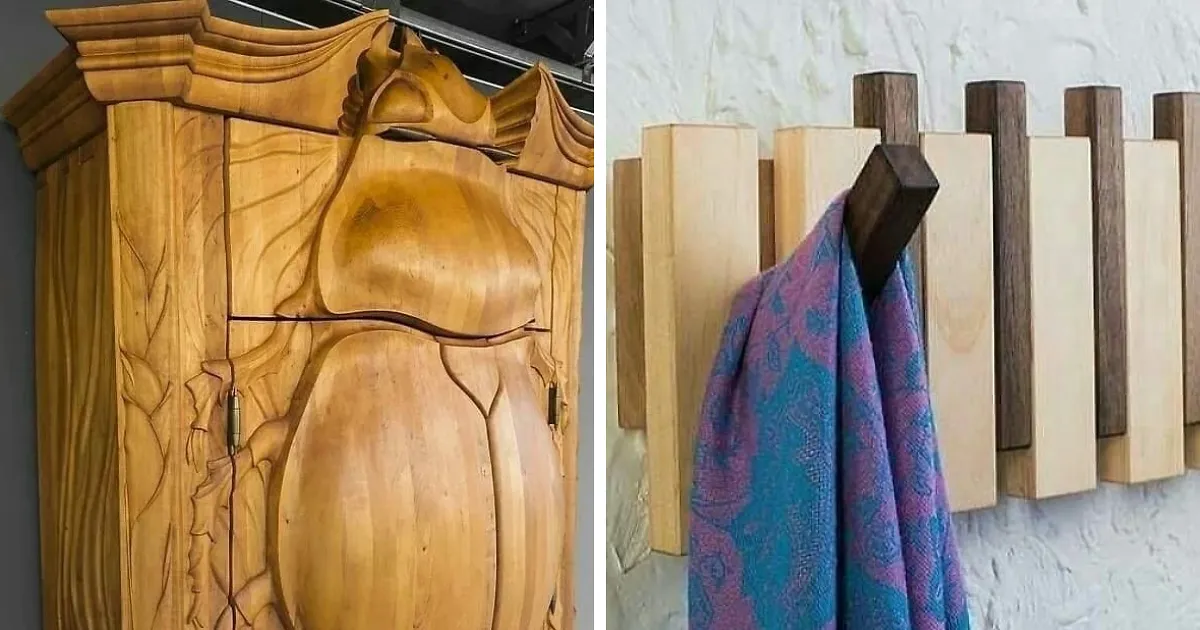 40 Personas que llevaron la carpintería a otro nivel y compartieron sus increíbles resultados