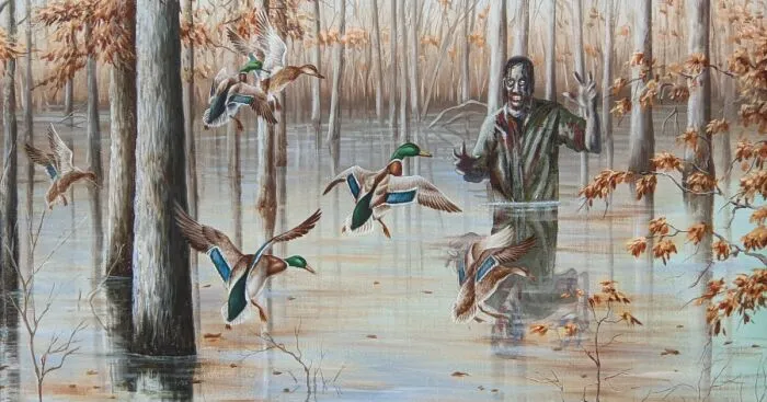 Daveruinsart Is Still "Ruining" Thrifted Landscapes (12 Pics)