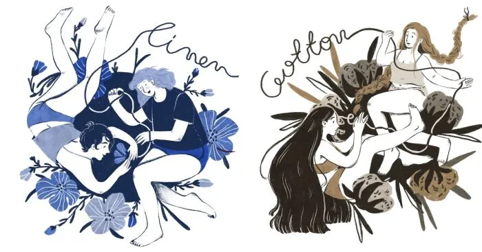 I Created Sustainable Fashion Illustration Series (3 Pics)
