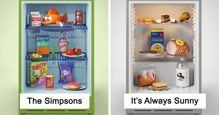 Designers Imagined What These Fridges From "The Simpsons", "Game Of Thrones" And Other Popular Shows Would Look Like (6 Pics)
