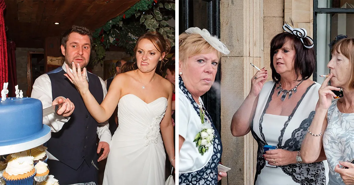 30 Fotografías de bodas tomadas por Ian Weldon que son divertidas y también muy caóticas (Nuevas fotos)