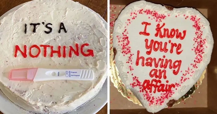 30 Cursed Cakes From ‘Cakes With Threatening Auras’ (New Pics)