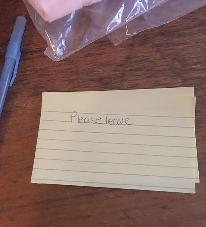 My Wife Leaves Me Notes In The Morning. I Hope This One’s Not Finished