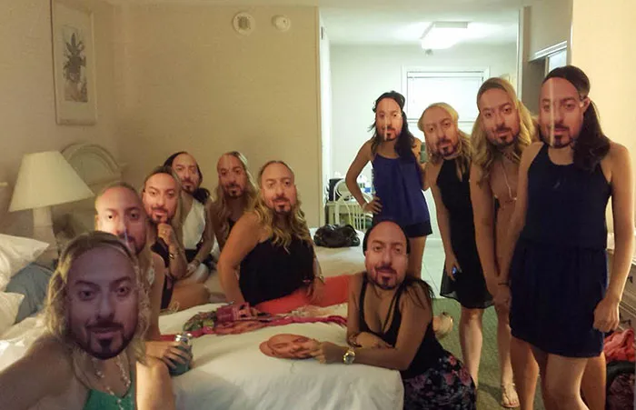 Hice máscaras con la cara del prometido de mi hermana para una despedida de soltera, esto es lo que se encontró