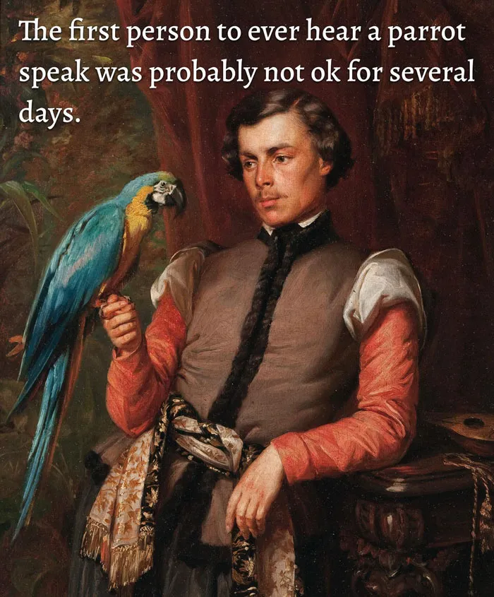 Parrots Are An Anomaly