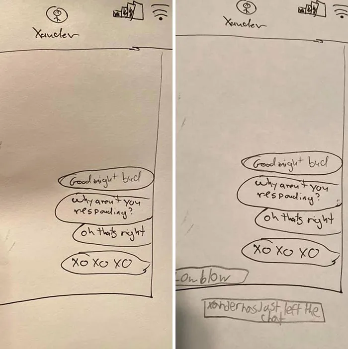 My Husband Took Our Almost 13-Year-Old Son's Phone Away For The Day Yesterday. Of Course, My Husband Had To Slid This Under His Door Last Night