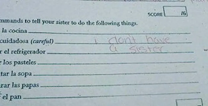 No Sister - No Problem