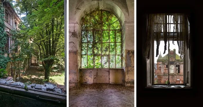 I Explored Abandoned Asylums To Capture What The Patients Would Have Seen Through Their Windows (30 Pics)