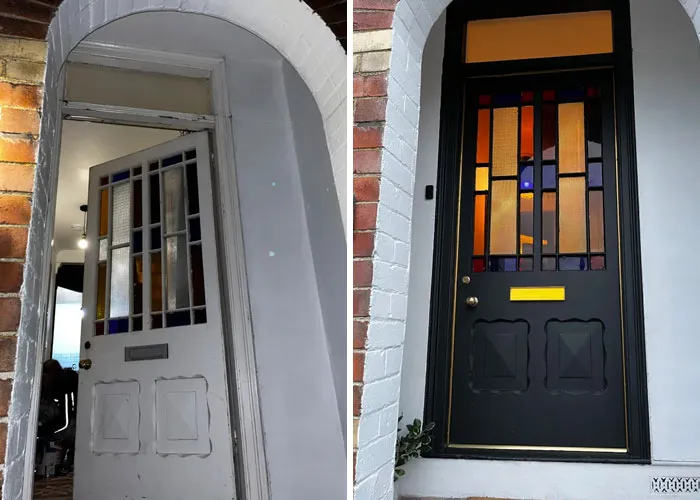 Our 1885 Door That Needed Desperate Love. We’re Blown Away By The Finished Result!