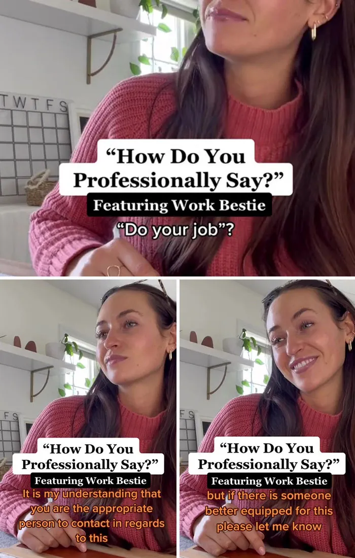 30 Translations From Blunt Insults And Angry Emails Into Professional Language, Shared By This TikToker